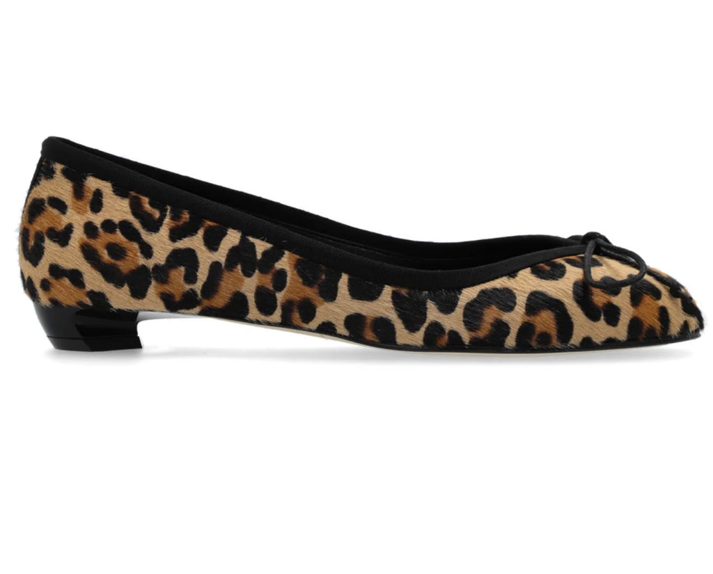 Alexander McQueen Armadillo Leopard Printed Ballet