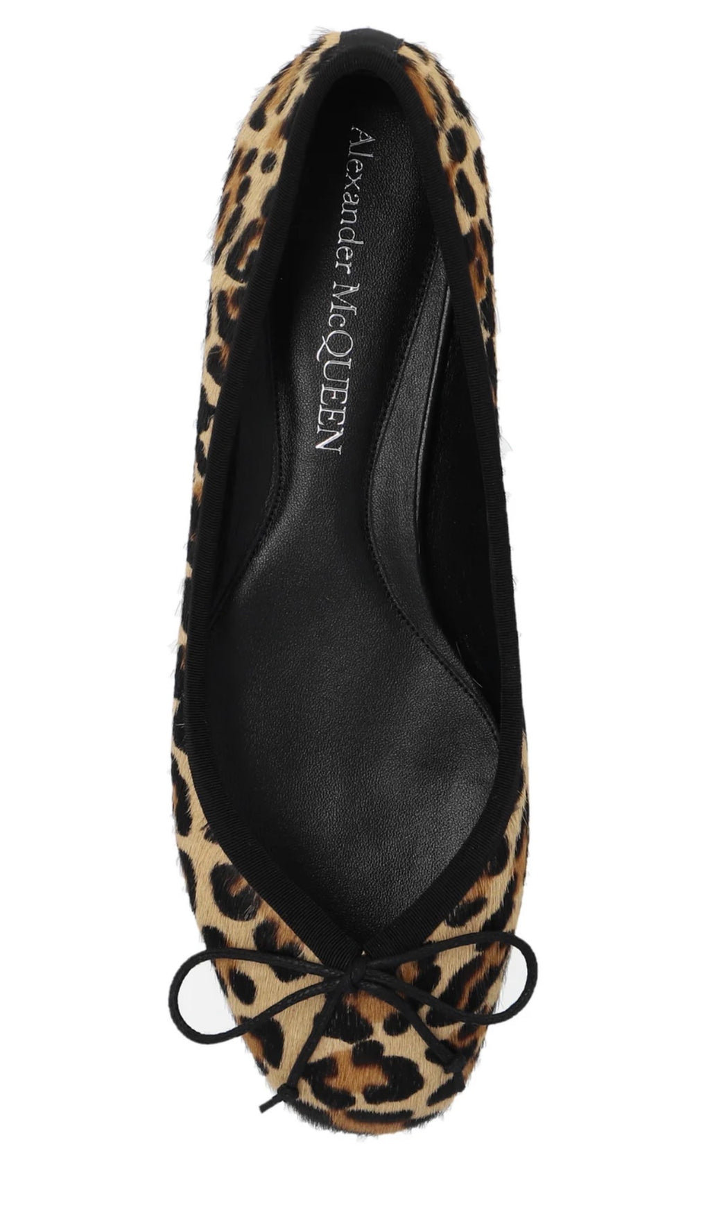 Alexander McQueen Armadillo Leopard Printed Ballet