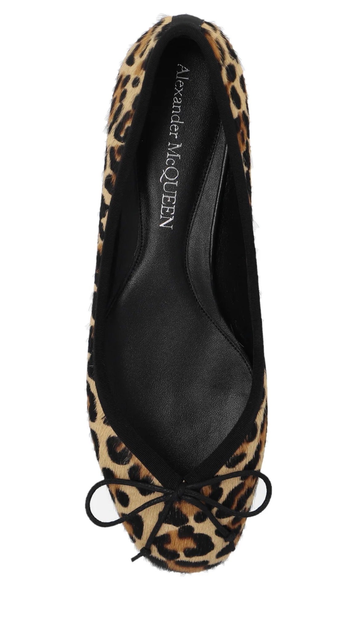 Alexander McQueen Armadillo Leopard Printed Ballet