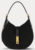 POLO ID SUEDE-LEATHER SMALL SHOULDER BAG