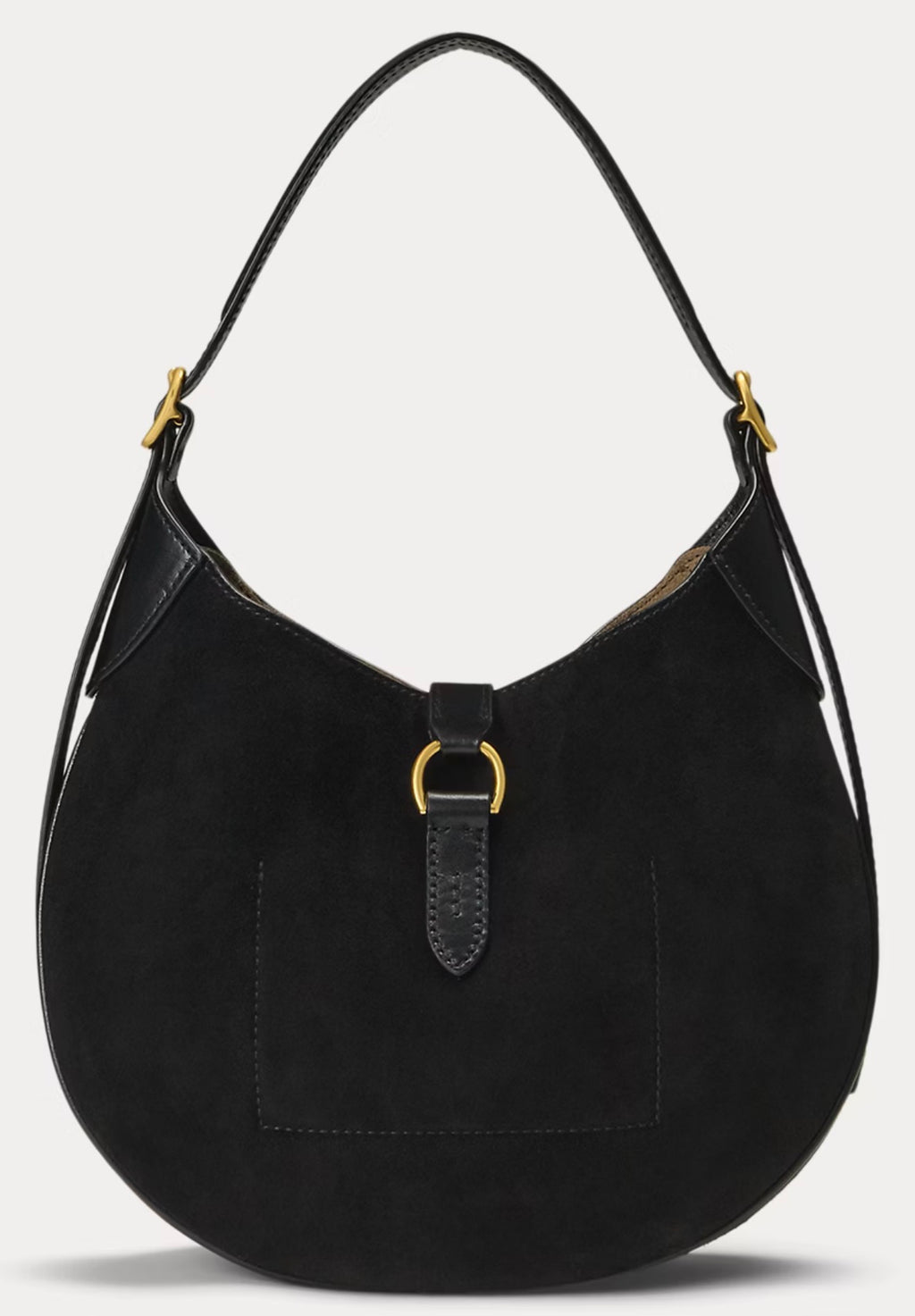 POLO ID SUEDE-LEATHER SMALL SHOULDER BAG