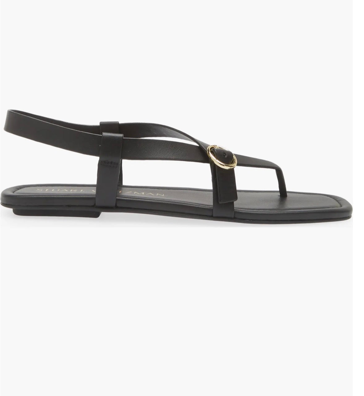 STUART WEITZMAN Benni Slingback Flat Sandal