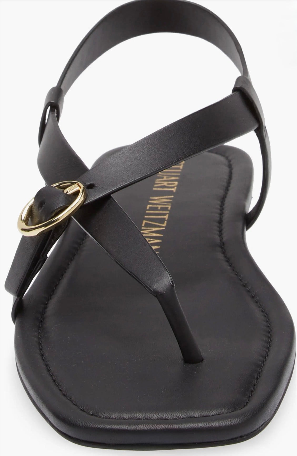 STUART WEITZMAN Benni Slingback Flat Sandal