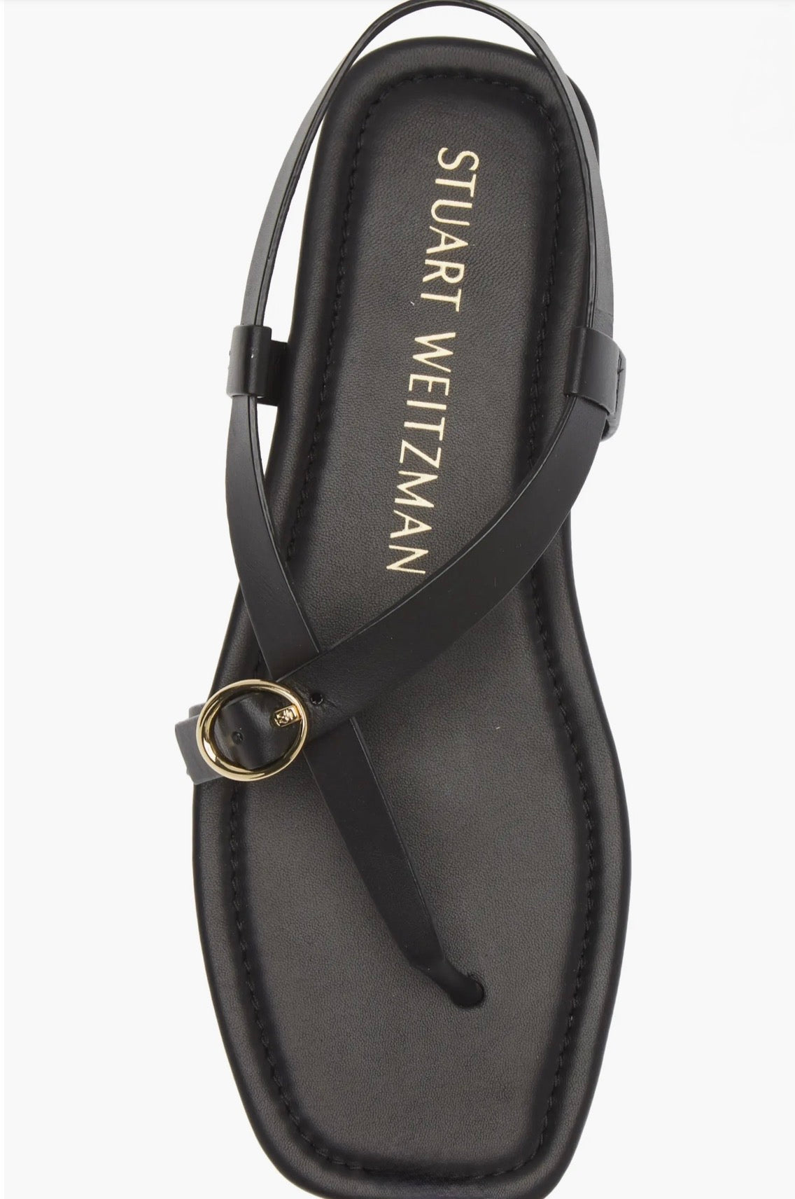 STUART WEITZMAN Benni Slingback Flat Sandal