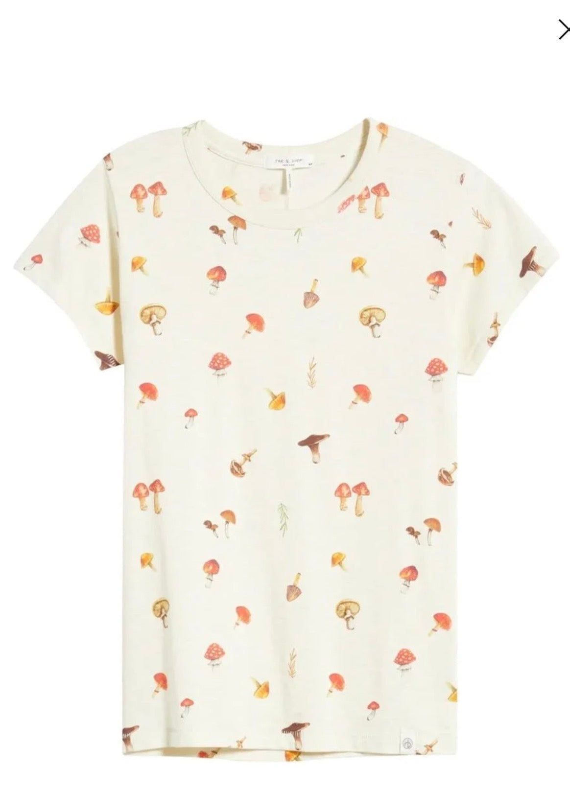 Rag & Bone Rag & Bone Mushroom Print T-Shirt