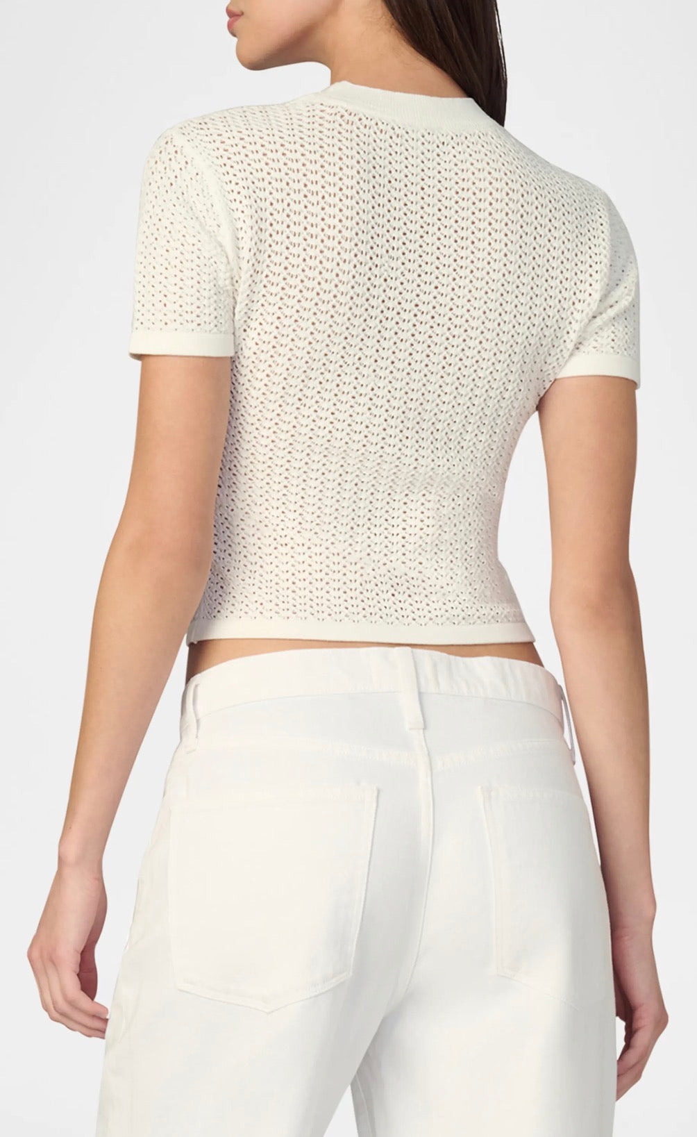 Joe's Jeans The Crochet Baby Tee