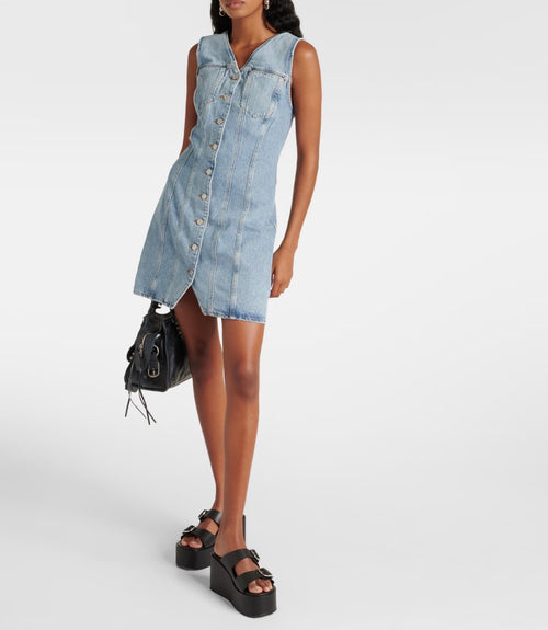 Agolde Trina denim minidress