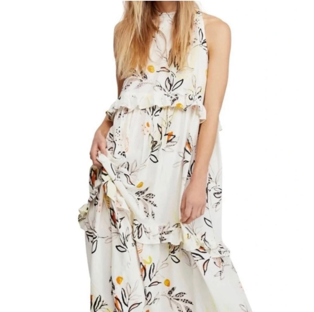 Free People Anita Printed Maxi Dress