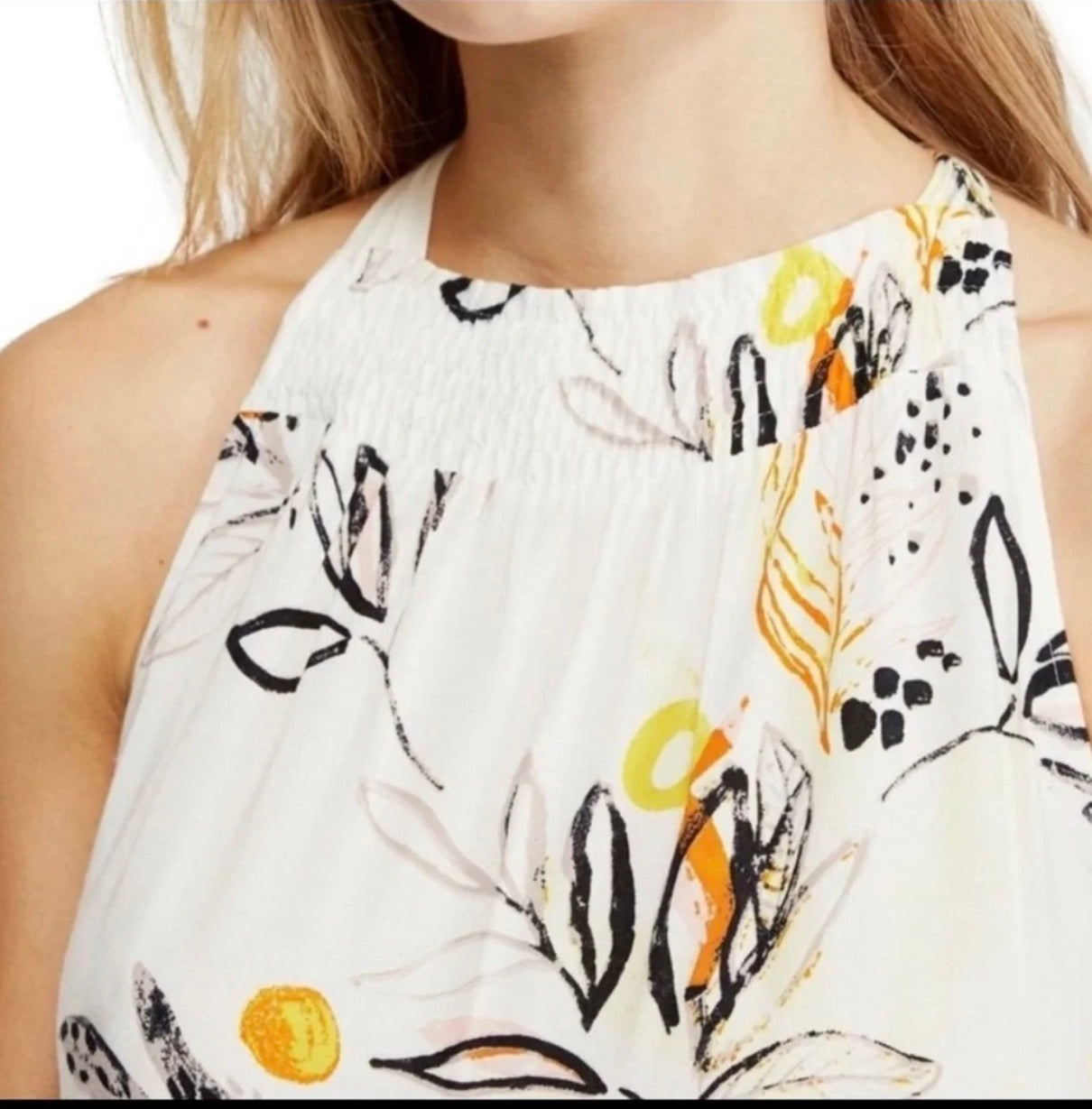 Free People Anita Printed Maxi Dress