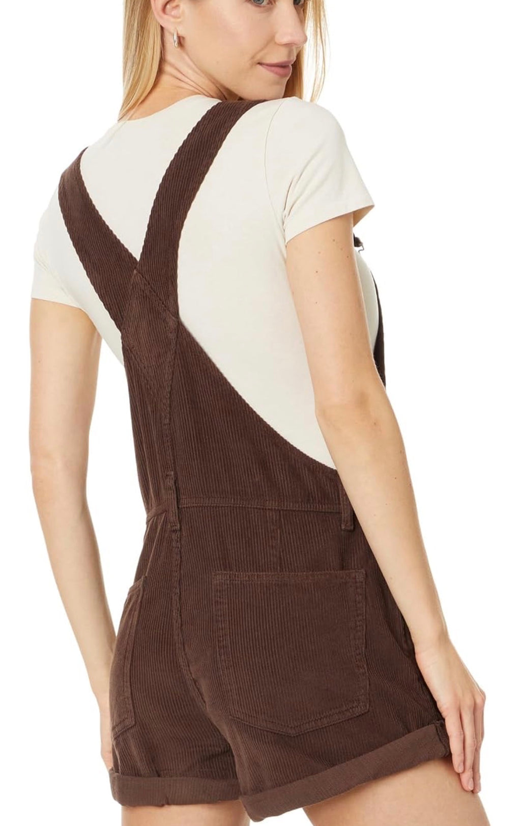 Free People Women's Ziggy Cord Shortall Barnwood