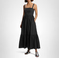 Theory Women's Convertible Strap Tiered Dress