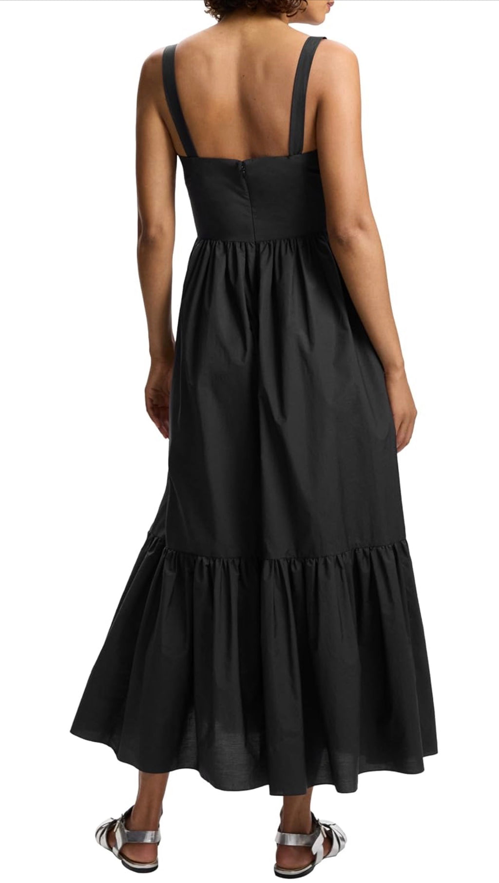 Theory Women's Convertible Strap Tiered Dress
