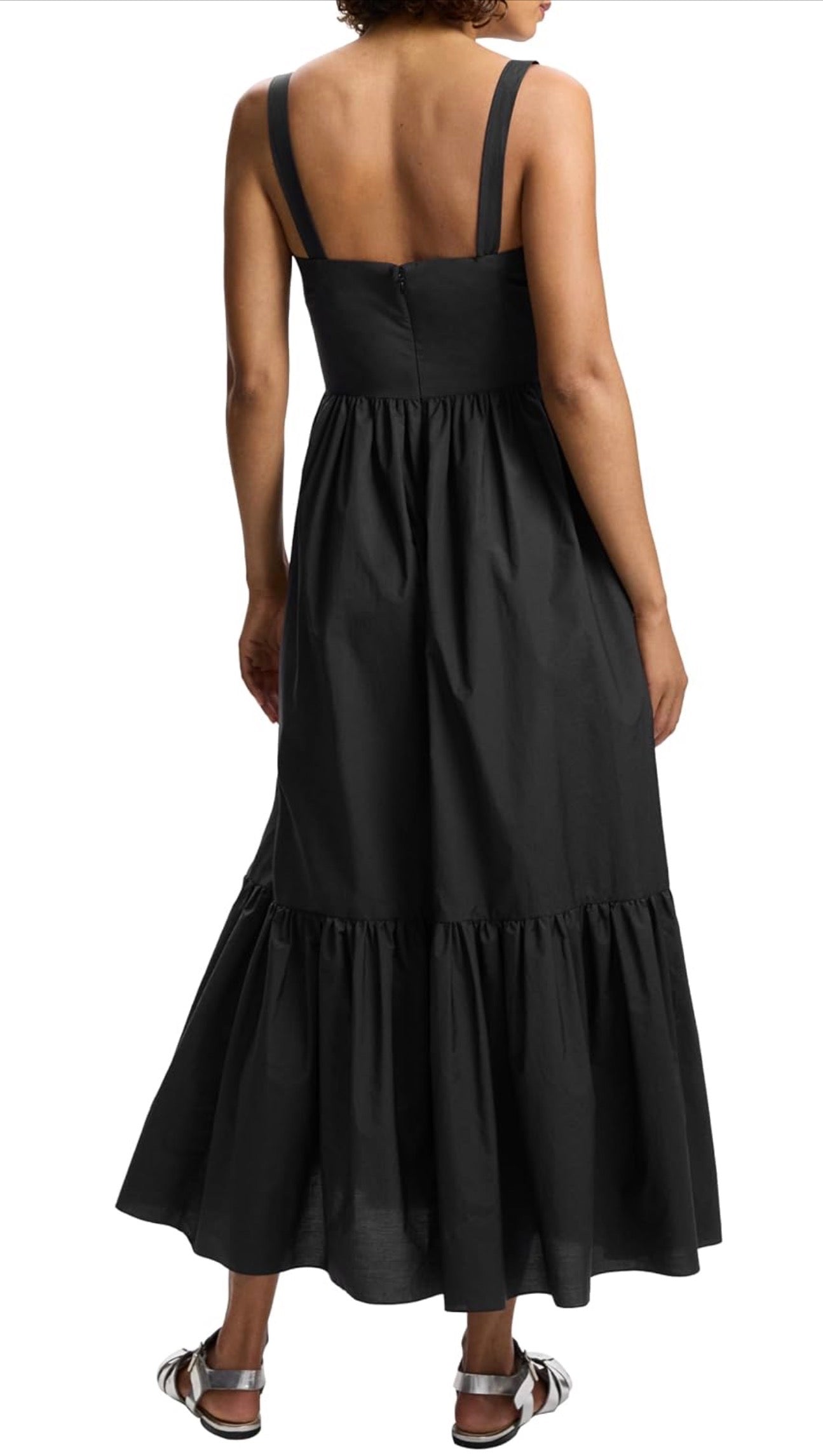 Theory Women's Convertible Strap Tiered Dress