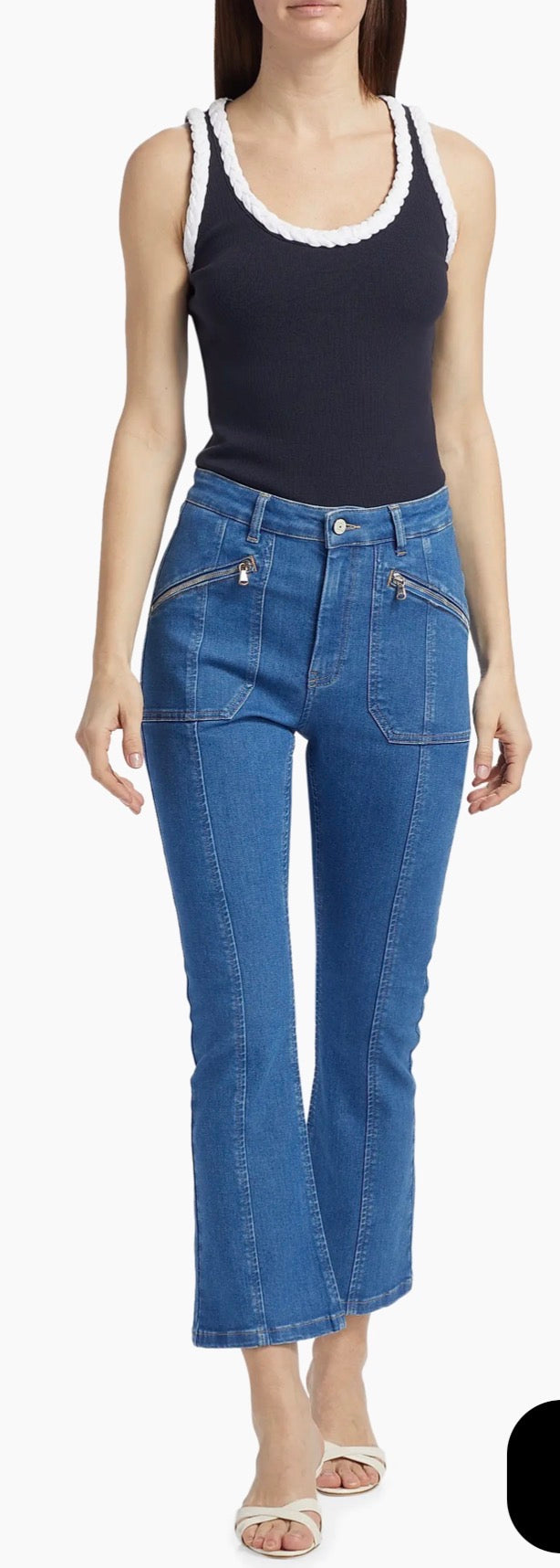 Cinq à Sept Celeste Cropped Pants