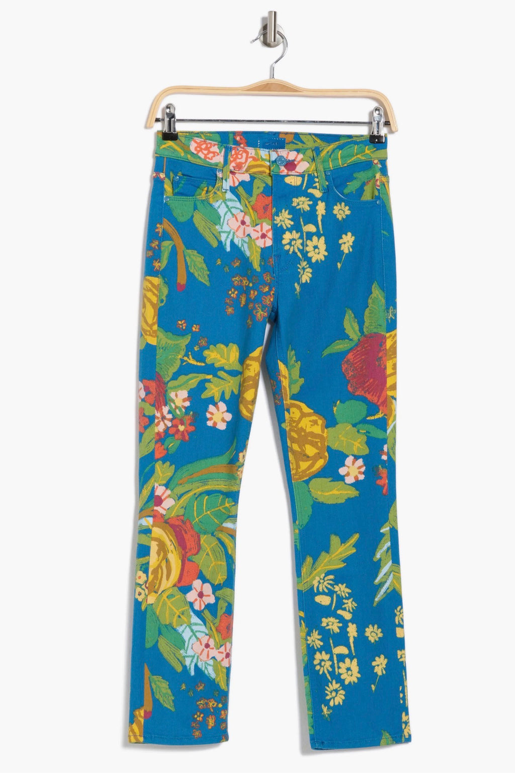 Mother The Dazzler Crop Straight Leg Jeans