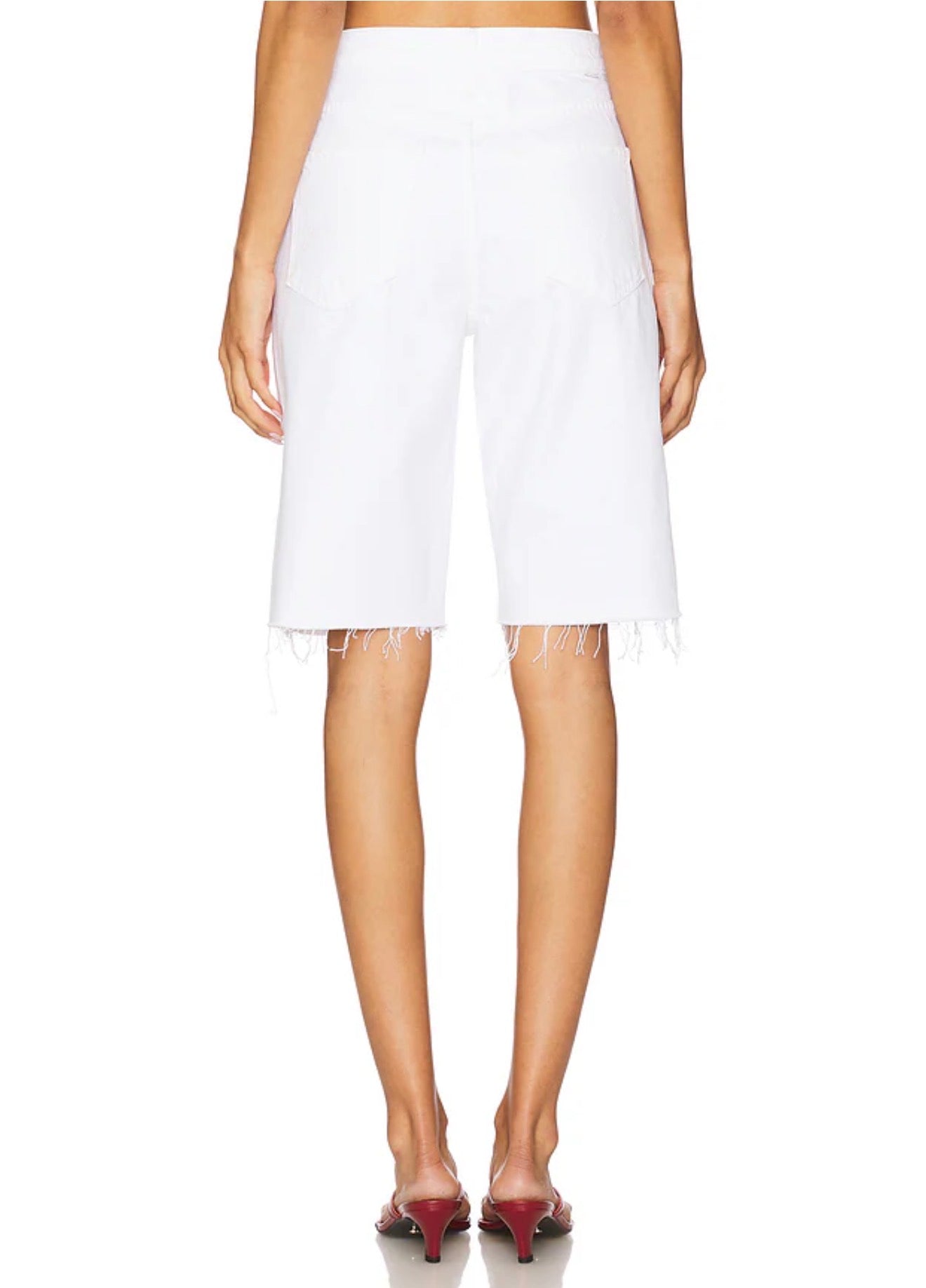 MOTHER The Maven Bermuda Fray in Picket Fence