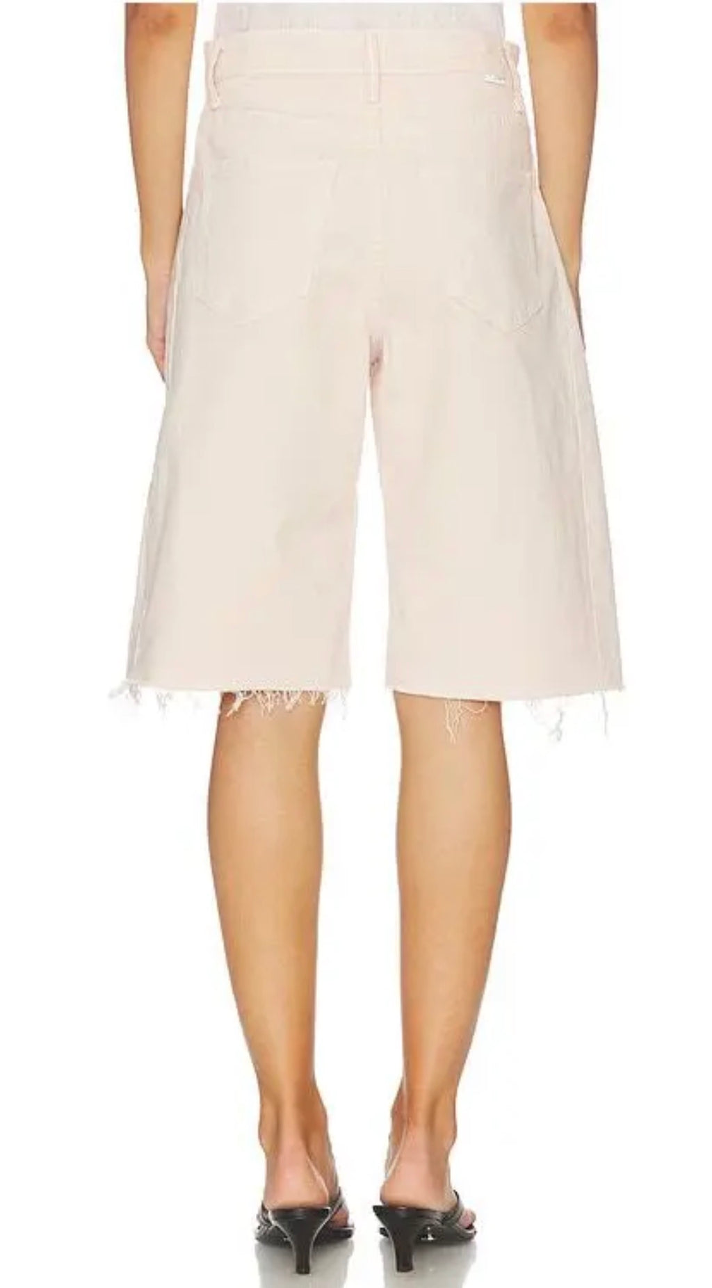 MOTHER The Half-Pipe Bermuda Fray Shorts