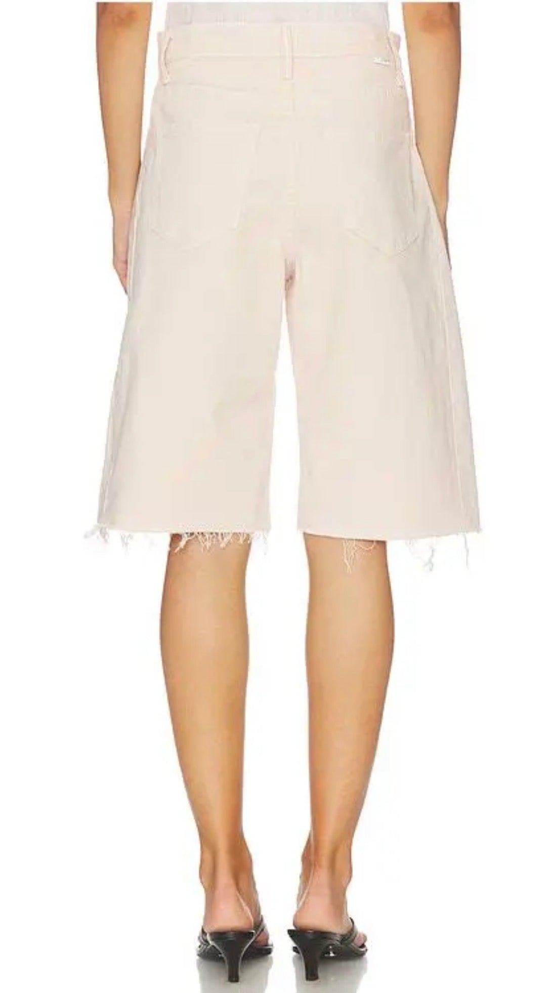 MOTHER The Half-Pipe Bermuda Fray Shorts