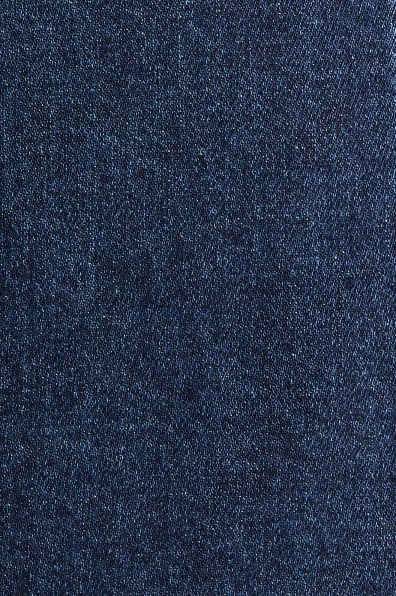 Cinq à Sept Marsha Floral Appliqué Tie Waist Denim Dress