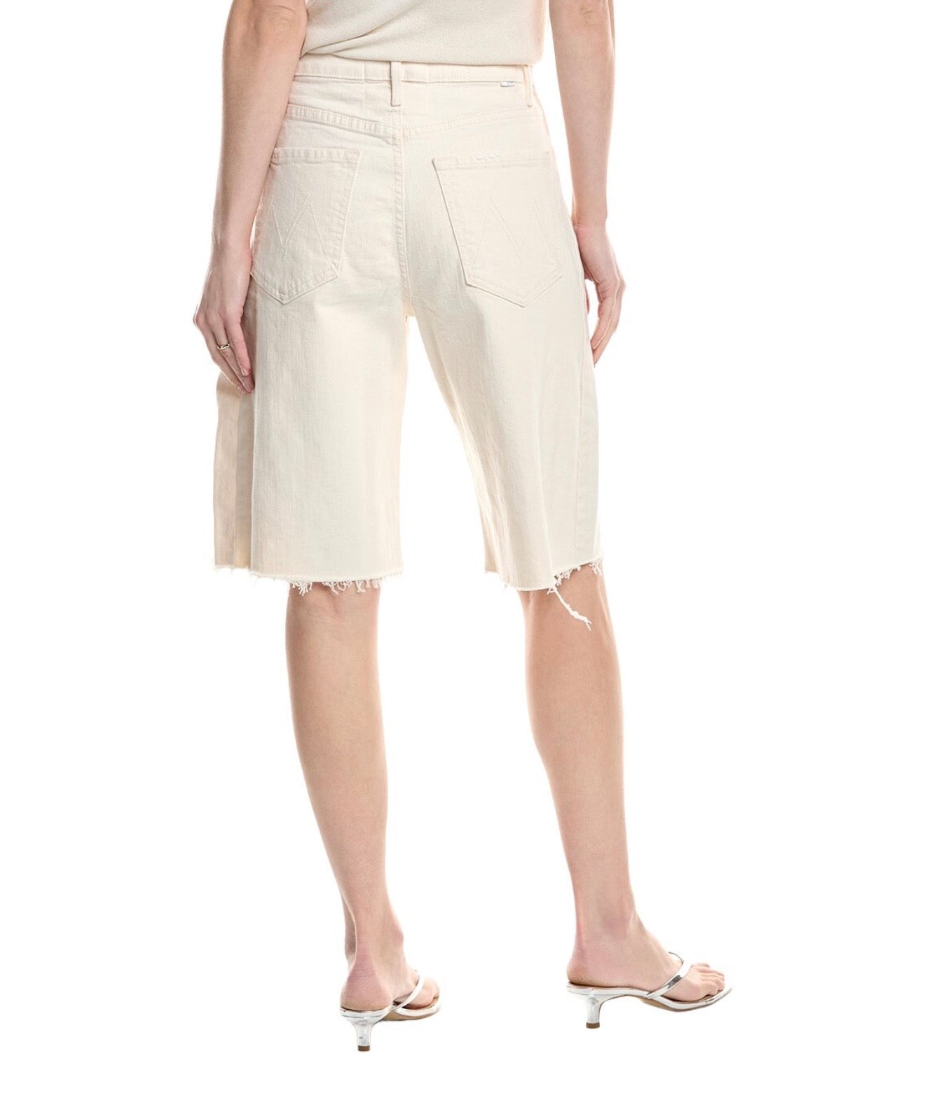 MOTHER The Half-Pipe Bermuda Fray Act Natural Short