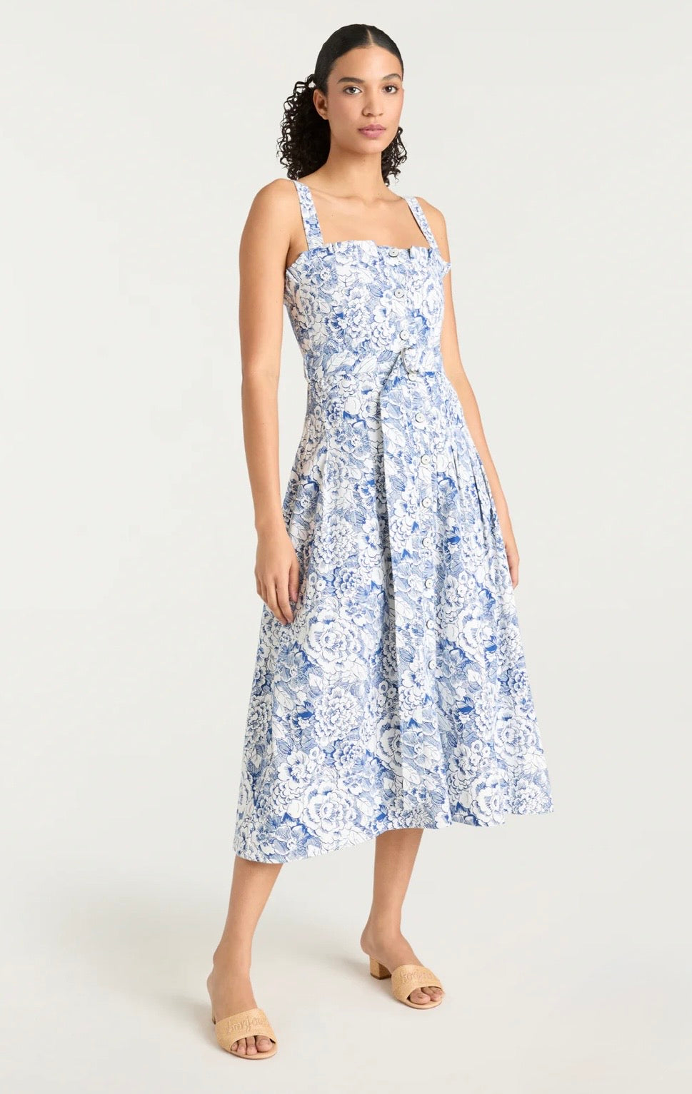 Cinq a Sept SKETCHBOOK FLORAL B R A N W E N JEAN DRESS