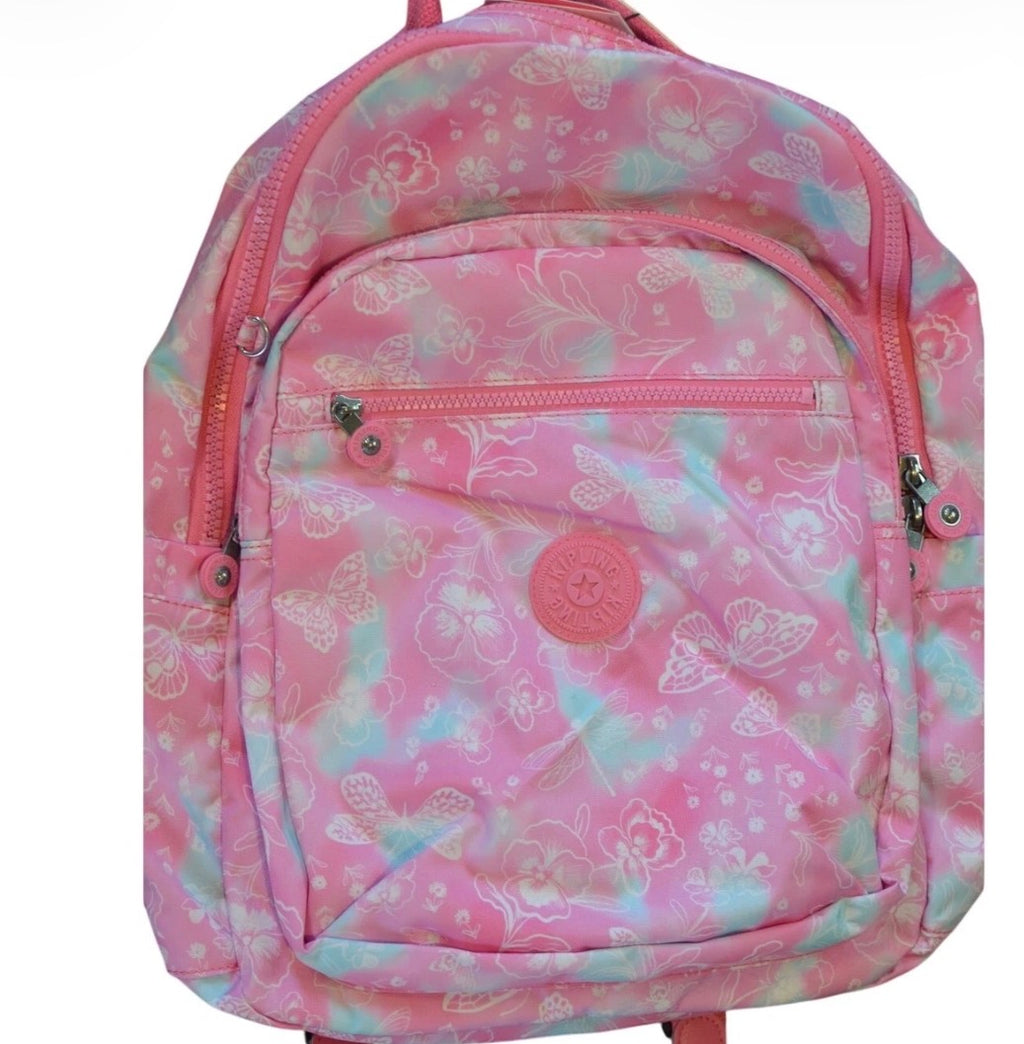 Kipling Seoul Laptop Backpack Garden Clouds